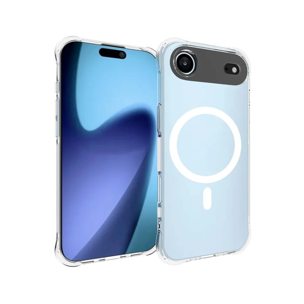 (Transparent) Phone Cover For Iphone Air Tm1 Series 2.0Mm Magnetic Case Clear Tpu Phone Back Cover 6914291797980