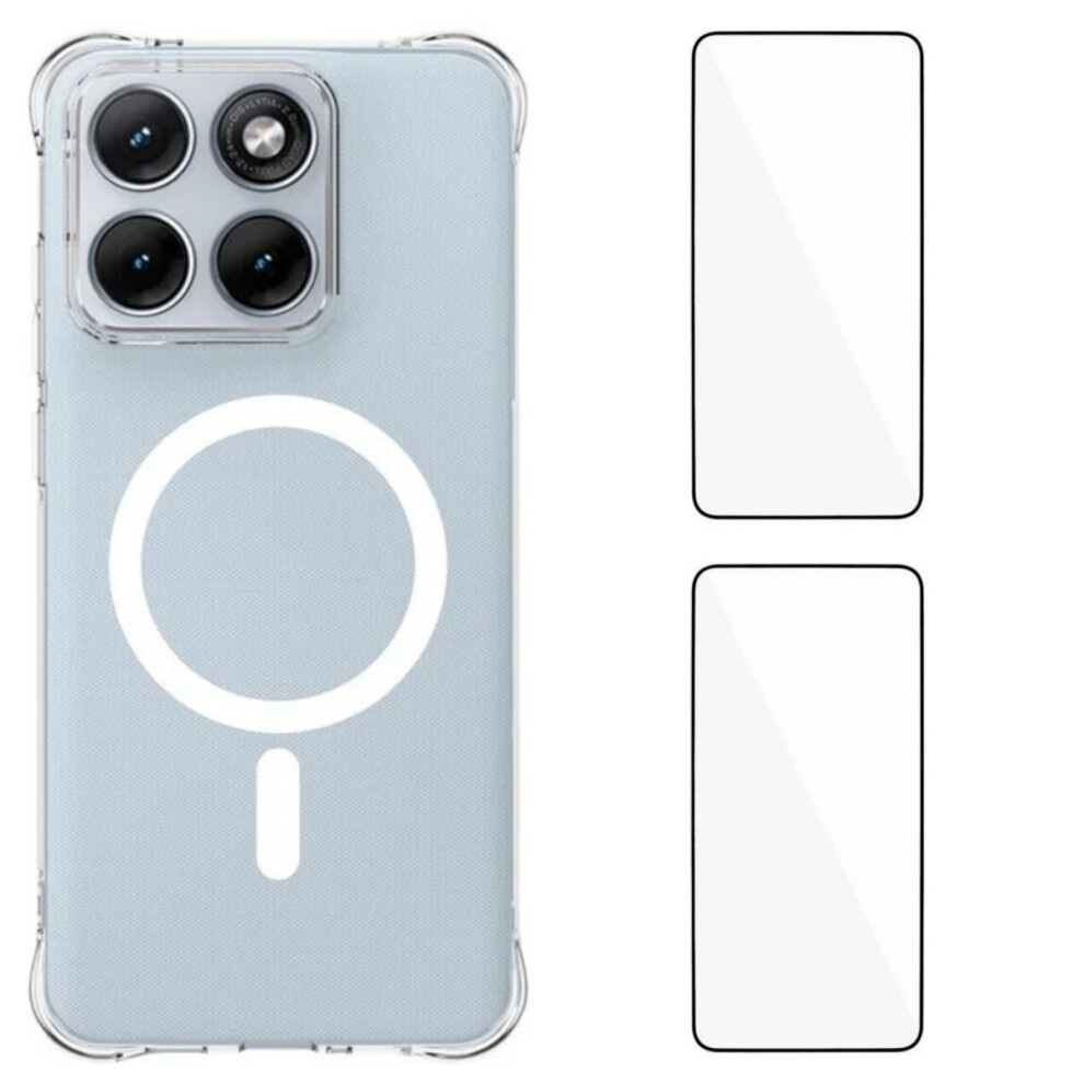 (Transparent) Phone Cover For Motorola Edge 70 Fusion+ 5G / Motorola Edge 70 Fusion 5G Wl1 Series 2.0Mm Magnetic 6914297440071