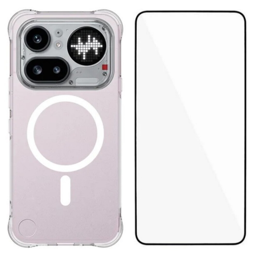(Transparent) Phone Cover For Nothing Phone (4A) Pro Wl2 Series 2.0Mm Magnetic Case Clear Tpu Phone Back Cover W 6914293573384