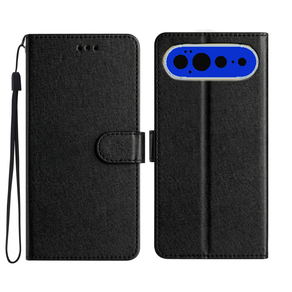 (Black) Phone Cover For Google Pixel 11 Pro Wallet Case Leather Folio Phone Cover Magnetic Clasp Black 6914299423300
