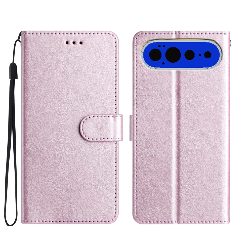 (Light ) Phone Cover For Google Pixel 11 Pro Xl Wallet Case Leather Folio Phone Cover Magnetic Clasp Purple 6914295418621