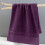 Serviette de piscine moderne unie violette 40 x 19,6 pouces 1