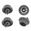 Diskmaskinsrullhjul Plast Texture4Pack 1