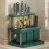 Soporte multifuncional para palillos con base de acero inoxidable 1