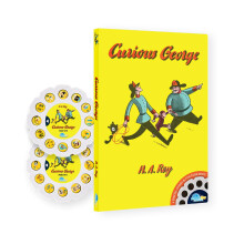 Moonlite Storytime - Curious George - Magisches Vorlesen - Projektor Separat Verkauft - Einzelpackung für Kinder