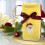 Lot de 4 serviettes de Noël en coton doux brodé 5
