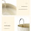 360 Degree Rotating Storage Tray for-cream white Double layer 7