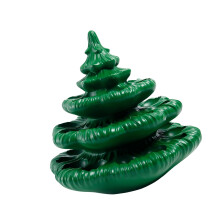 Festive Green Devil Eggs Christmas Tree Serving Tray Made-small