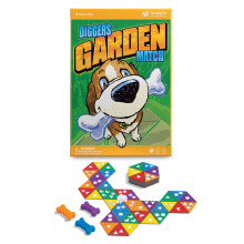 SimplyFun Diggers Garten-Match - Spiel zur Förderung des räumlichen Denkens für Kinder