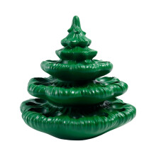 Festive Green Devil Eggs Christmas Tree Serving Tray Made of-m