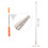 Telescopic Chalk Clamp Assorted Colors for Mural Sketching and Art 2