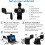 MesaSe720P USB-webcam met dubbele microfoons en 85 groothoeklens 2