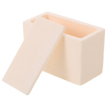 Hochreiner Alumina Crucible Mit Deckel Für Im Labor