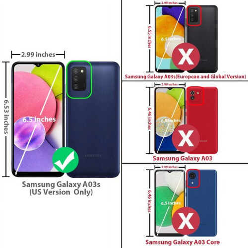 Capa para Samsung Galaxy A03S com anel magnético e suporte. 1