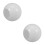 2Pcs Elegant White Glass Globe Light Covers for Multiple Lamp Fixtures 1