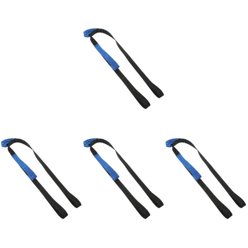 4Pcs Stable Nylon Leg Lifter Strap Blue Convenient Exercise Leg Assist
