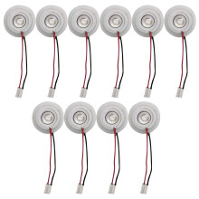 10Pcs Durable Ceramic Discs with Wire Ring for Ultrasonic Mist Makers