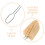 1Ensemble Brosse Réutilisable Loofah Naturel Tête Remplaçable 4