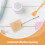 1Ensemble Brosse Réutilisable Loofah Naturel Tête Remplaçable 6