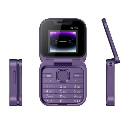 Senior Flip Phone GSM Unlocked Dual SIM 1.3MP Camera 1