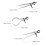 3Pcs Adjustable Metal Spring Caliper Precision Scribing Tool for Metal 2