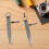 3Pcs Adjustable Metal Spring Caliper Precision Scribing Tool for Metal 8