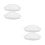 4Pcs Mushroom Style Ceiling Light Shades White Pc Flush Mount Cover 3