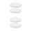 4Pcs Mushroom Style Ceiling Light Shades White Pc Flush Mount Cover 8