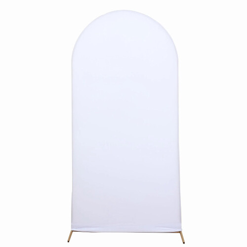 Witte matte spandex achtergrondhoes van 2,1 meter 1