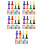 400Pcs Vibrant Plastic Game Counters for Kids Board Game Pawns 3