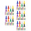 400Pcs Vibrant Plastic Game Counters for Kids Board Game Pawns 4
