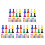 400Pcs Vibrant Plastic Game Counters for Kids Board Game Pawns 6