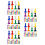 400Pcs Vibrant Plastic Game Counters for Kids Board Game Pawns 7