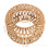 2Pcs Rustic Yellow Straw Rope Pendant Lamp Shade for Ceiling Light 2