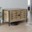 Katzenstreuschrank mit Katzenkopf-Eingang, Holzoptik 6