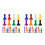 160Pcs Vibrant Colored Plastic Game Pieces for Board Game Accessories 2