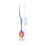 Multi-Color Culinary Tasting Spoon with Tweezer 2in1 Kitchen Tool 2