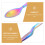 Multi-Color Culinary Tasting Spoon with Tweezer 2in1 Kitchen Tool 4