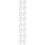 16Pcs White Plastic Lamp Shade Covers for Table Floor Hanging Lamps 8