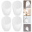 16Pcs White Plastic Lamp Shade Covers for Table Floor Hanging Lamps 11
