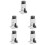 5Pcs Car Shock Absorber Remover Strut Spreader Tool Assorted Colors 5