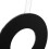 Acrylic Pendulum for Wall Clock Black Quartz Movement Repair 4