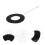 Acrylic Pendulum for Wall Clock Black Quartz Movement Repair 5