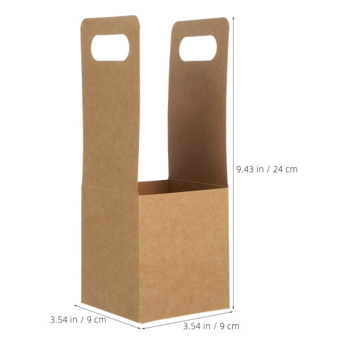20Pièces Porte-Drink Jetable En Carton Confortable 1