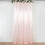 Blush satin baggrundsgardin 2,4 m x 3 m 2