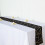 Chemin de table géométrique noir et or en polyester 30,5 x 274 cm 5