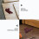 6Pcs Heavy Duty Coffee Bunk Bed Ladder Brackets with Rubberized Hooks 4