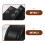 Bracelet En Cuir Noir Style Punk Retro 4