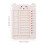 Notepad Gestion Temps Beige PP Planificateur Pratique 2