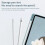 Capa redonda com teclado touchscreen para iPad de 10,2 polegadas (9ª geração) 4